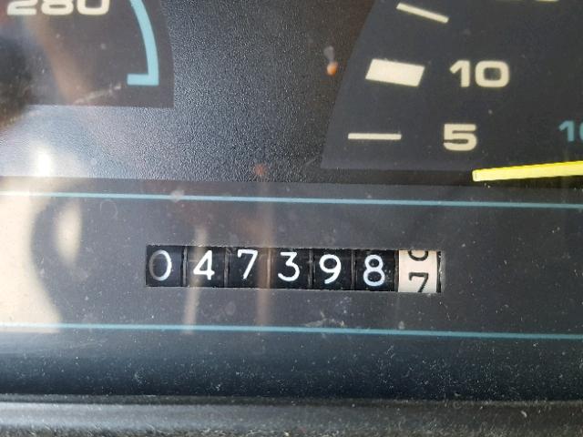 1G3AL54N7M6359539 - 1991 OLDSMOBILE CUTLASS CI 栗色 照片 8