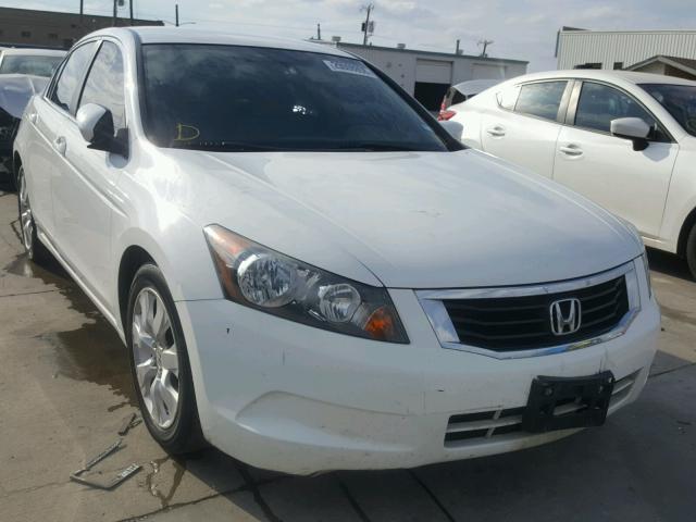 1HGCP26338A082125 - 2008 HONDA ACCORD LX WHITE photo 1