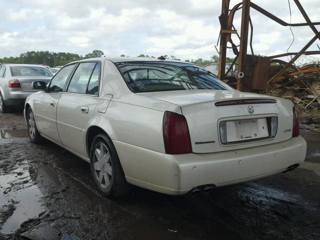 1G6KF57903U207478 - 2003 CADILLAC DEVILLE DT CREAM photo 3