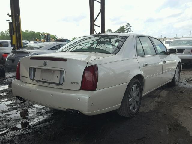 1G6KF57903U207478 - 2003 CADILLAC DEVILLE DT CREAM photo 4