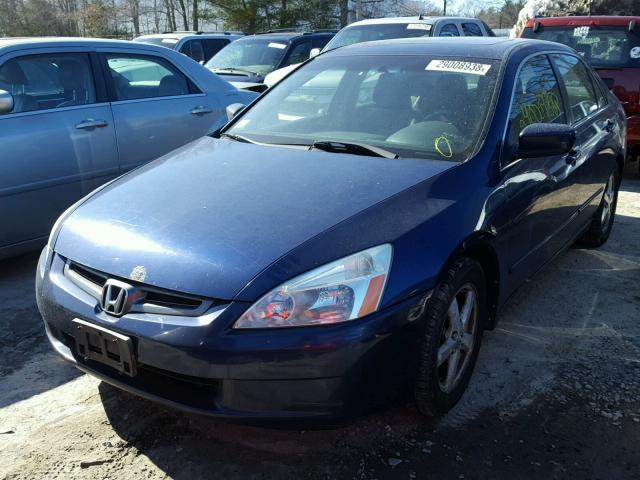 1HGCM56653A081152 - 2003 HONDA ACCORD EX BLUE photo 2