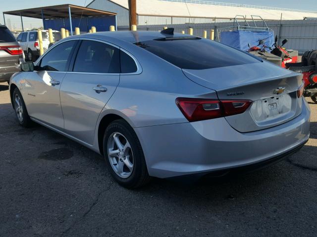 1G1ZB5ST8GF350790 - 2016 CHEVROLET MALIBU LS ვერცხლისფერი ფოტო 3