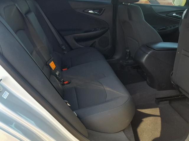 1G1ZB5ST8GF350790 - 2016 CHEVROLET MALIBU LS ვერცხლისფერი ფოტო 6