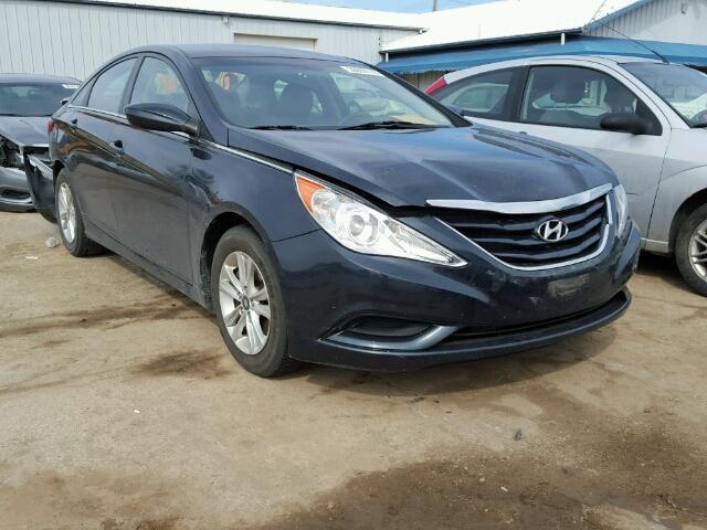 5NPEB4AC7BH021482 - 2011 HYUNDAI SONATA GLS BLUE photo 1