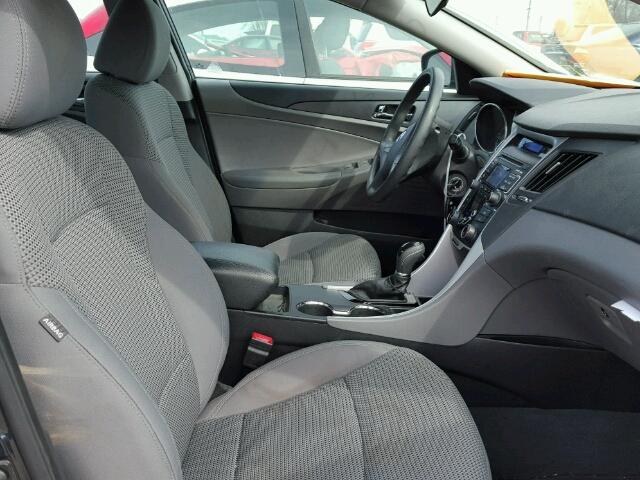 5NPEB4AC7BH021482 - 2011 HYUNDAI SONATA GLS BLUE photo 5