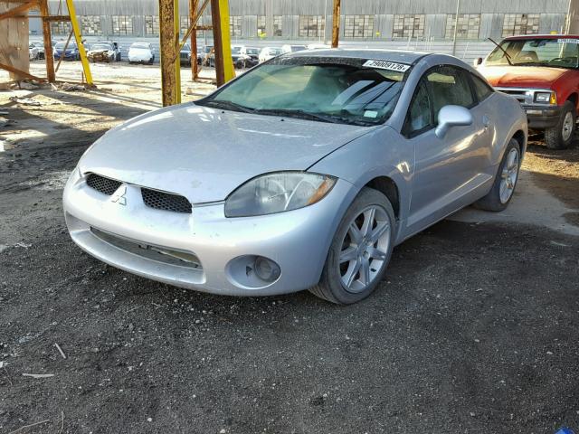 4A3AK64FX7E059955 - 2007 MITSUBISHI ECLIPSE ES SILVER photo 2