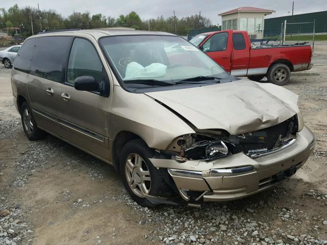 2FMZA524X1BA34086 - 2001 FORD WINDSTAR S GOLD photo 1