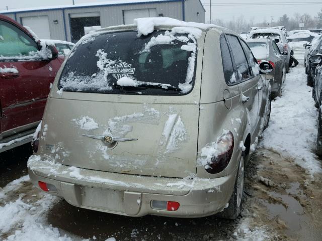 3A4FY58B66T250516 - 2006 CHRYSLER PT CRUISER GOLD photo 4