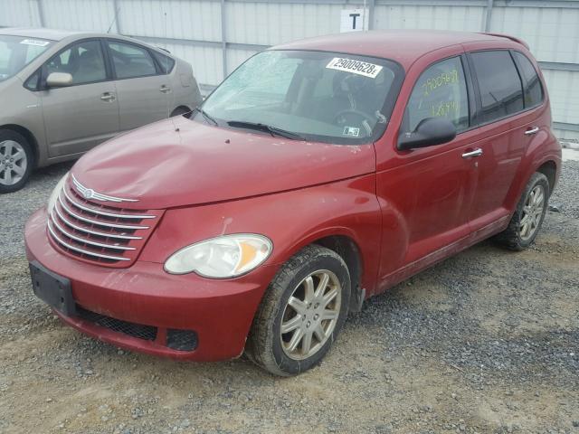 3A4FY48B77T572710 - 2007 CHRYSLER PT CRUISER RED photo 2