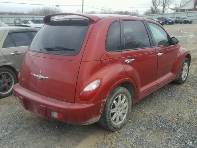 3A4FY48B77T572710 - 2007 CHRYSLER PT CRUISER RED photo 4