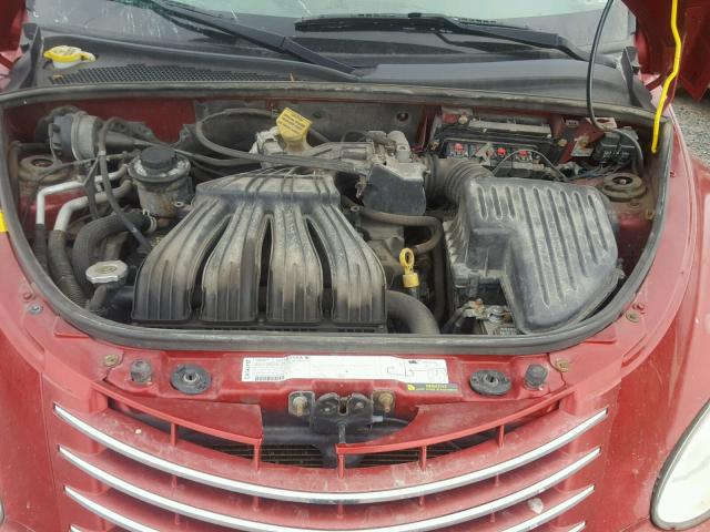 3A4FY48B77T572710 - 2007 CHRYSLER PT CRUISER RED photo 7