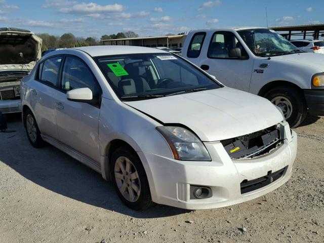 3N1AB6AP1AL681970 - 2010 NISSAN SENTRA 2.0 WHITE photo 1