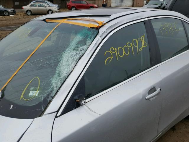 WBANF33566CS36105 - 2006 BMW 525 XI SILVER photo 9