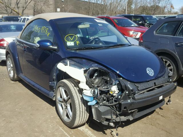 3VWCD31Y95M353023 - 2005 VOLKSWAGEN NEW BEETLE 蓝色 照片 1