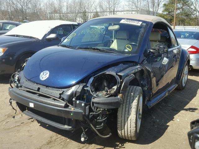 3VWCD31Y95M353023 - 2005 VOLKSWAGEN NEW BEETLE 蓝色 照片 2