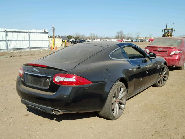 SAJWA4FB9FLB55536 - 2015 JAGUAR XK BLACK photo 4