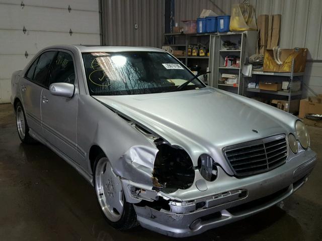 WDBJF74J2YB019257 - 2000 MERCEDES-BENZ E 55 AMG SILVER photo 1