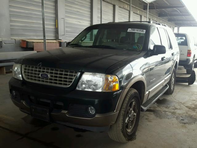 1FMDU74W92UB13031 - 2002 FORD EXPLORER E GREEN photo 2