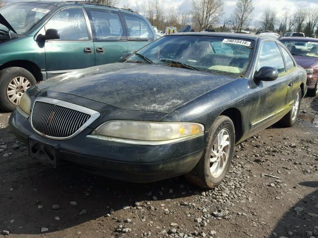 1LNLM91VXVY680459 - 1997 LINCOLN MARK VIII BLACK photo 2