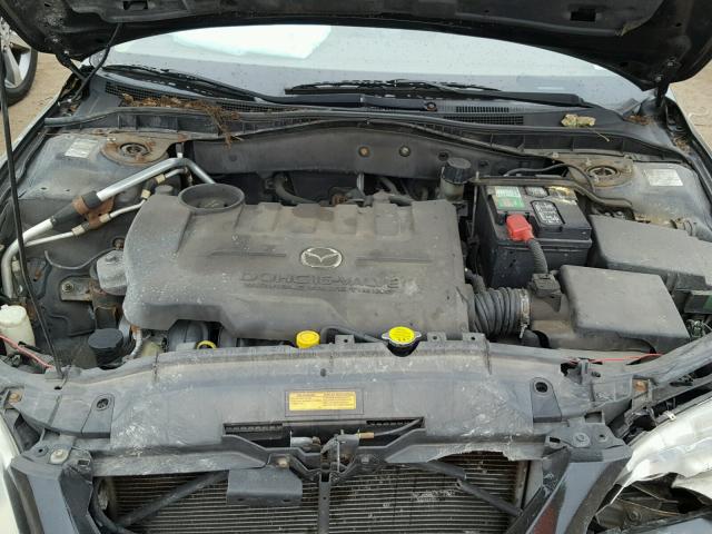 1YVFP80C845N12719 - 2004 MAZDA 6 I Қара фото 7