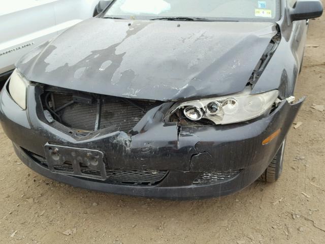 1YVFP80C845N12719 - 2004 MAZDA 6 I Қара фото 9