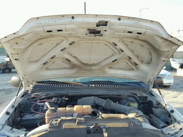 3FTNF20L14MA01252 - 2004 FORD F250 SUPER WHITE photo 7