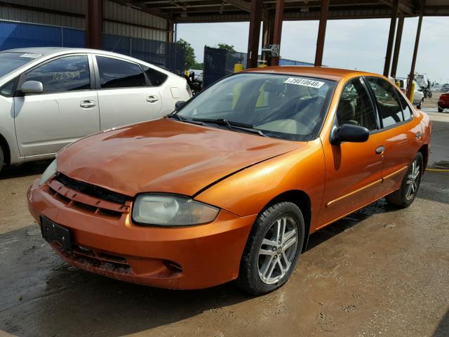 1G1JC52FX47319454 - 2004 CHEVROLET CAVALIER ORANGE photo 2