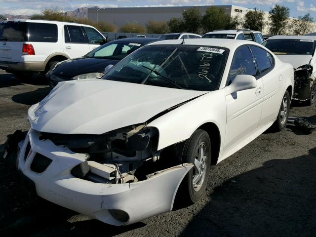 2G2WP522341326097 - 2004 PONTIAC GRAND PRIX WHITE photo 2