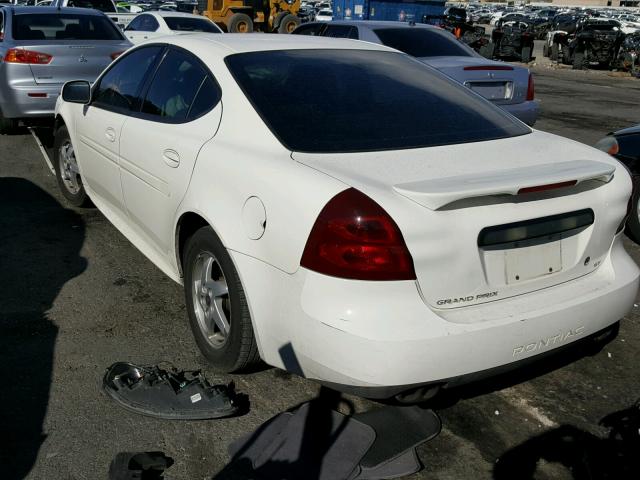 2G2WP522341326097 - 2004 PONTIAC GRAND PRIX WHITE photo 3