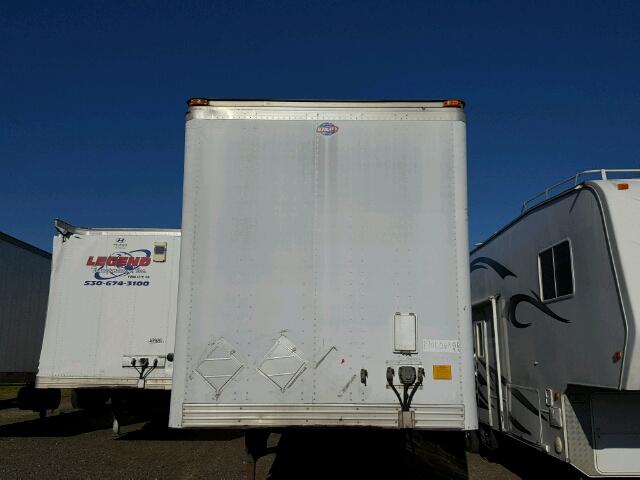 1UYVS25362C820908 - 2002 UTILITY TRAILER WHITE photo 2