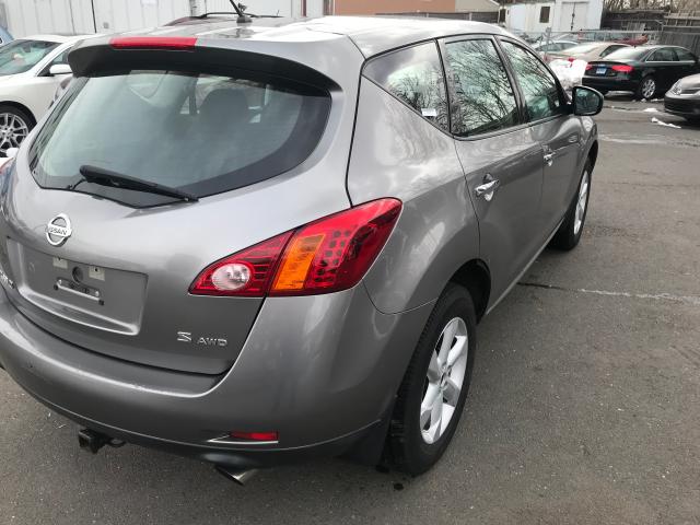 JN8AZ18W69W202865 - 2009 NISSAN MURANO S GRAY photo 4