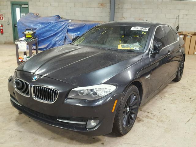 WBAFU7C54BC870587 - 2011 BMW 535 XI BLACK photo 2