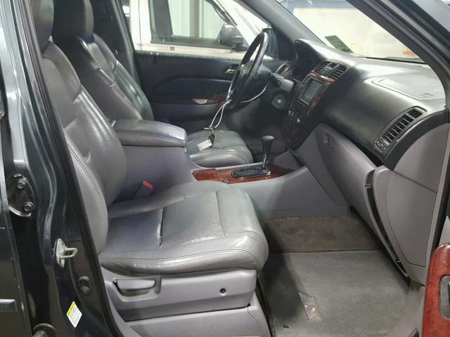 2HNYD18213H530975 - 2003 ACURA MDX GRAY photo 5