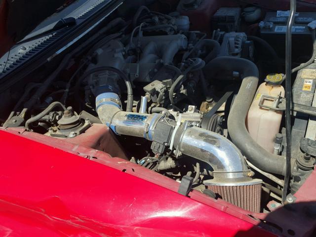 1FAFP40402F132794 - 2002 FORD MUSTANG RED photo 9