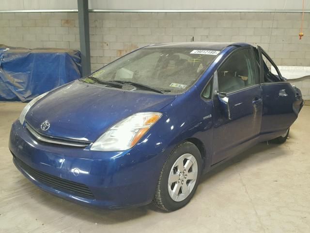 JTDKB20U797891958 - 2009 TOYOTA PRIUS BLUE photo 2