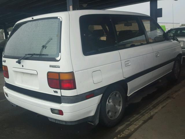 JM3LV5229L0251136 - 1990 MAZDA MPV WAGON WHITE photo 4