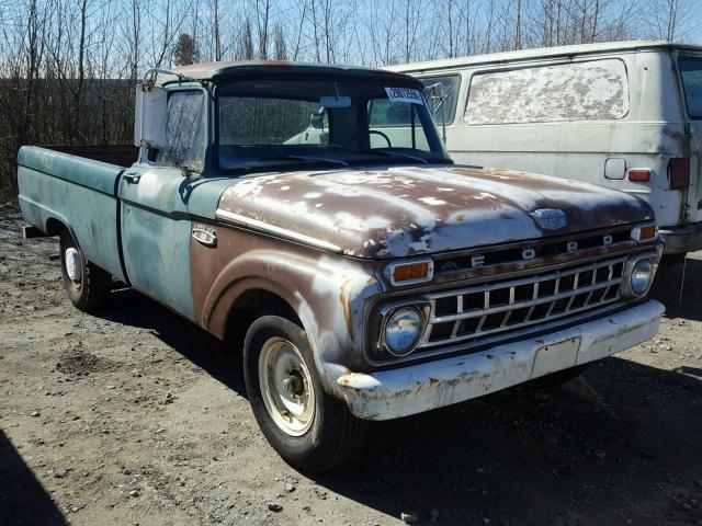 F25YL878596 - 1966 FORD F-250 GREEN photo 1