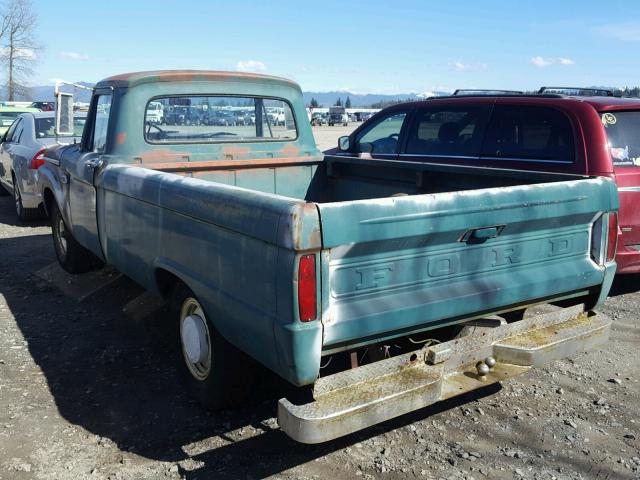 F25YL878596 - 1966 FORD F-250 GREEN photo 3