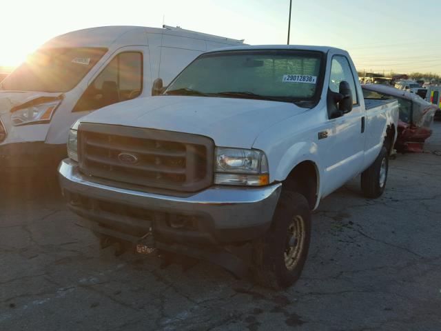 1FTNF21L64EB82644 - 2004 FORD F250 SUPER WHITE photo 2