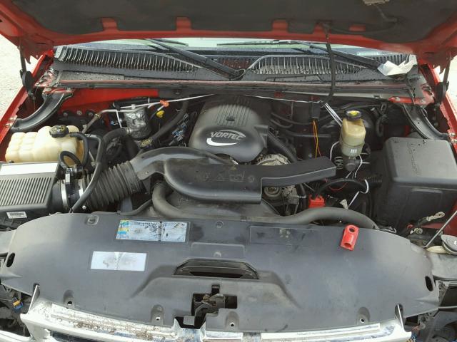 1GNEC13Z42J242310 - 2002 CHEVROLET TAHOE C150 RED photo 7