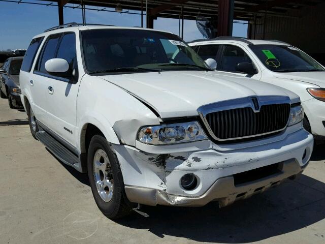 5LMEU27R01LJ34400 - 2001 LINCOLN NAVIGATOR WHITE photo 1