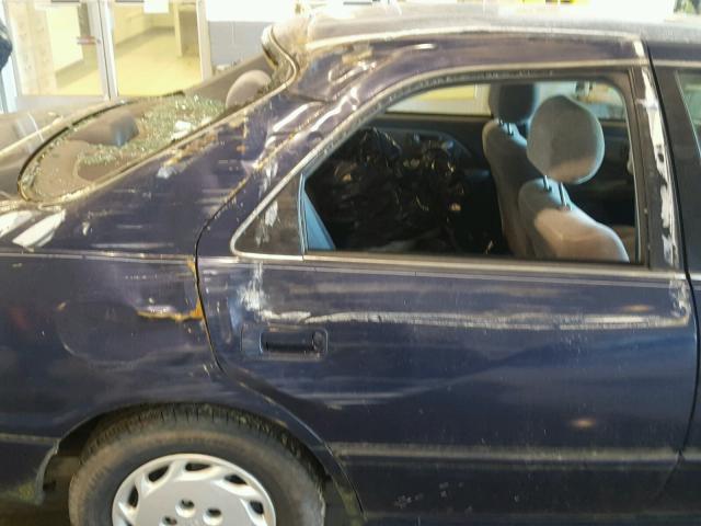 4T1BG22K8WU328651 - 1998 TOYOTA CAMRY CE BLUE photo 9