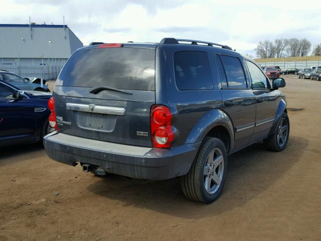 1D8HB58237F528365 - 2007 DODGE DURANGO LI GRAY photo 4