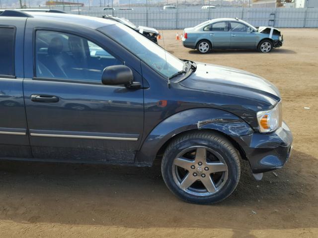 1D8HB58237F528365 - 2007 DODGE DURANGO LI GRAY photo 9