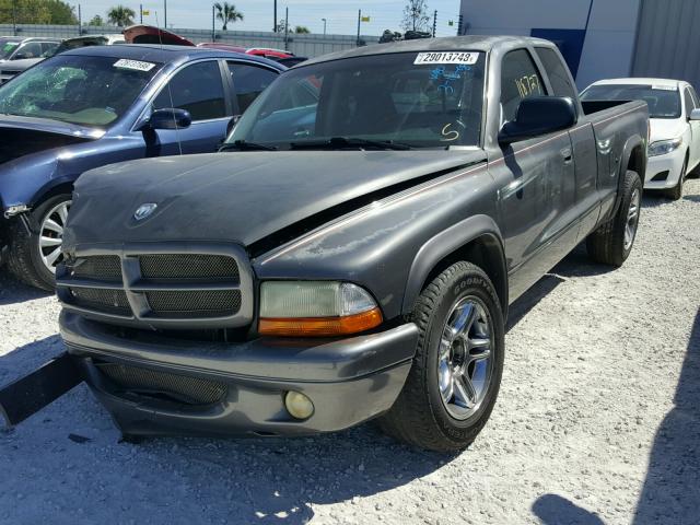 1D7GL72Z83S132013 - 2003 DODGE DAKOTA RT GRAY photo 2