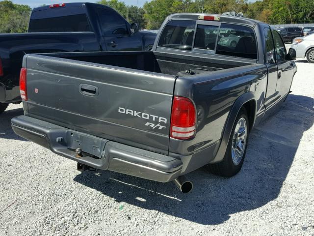 1D7GL72Z83S132013 - 2003 DODGE DAKOTA RT GRAY photo 4