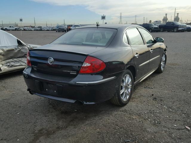 2G4WN58C191112035 - 2009 BUICK LACROSSE S BLACK photo 4