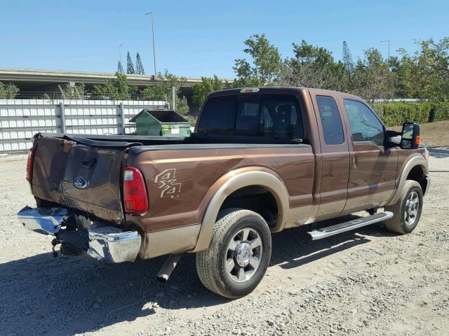 1FT7X2B6XCEC08966 - 2012 FORD F250 SUPER BROWN photo 4