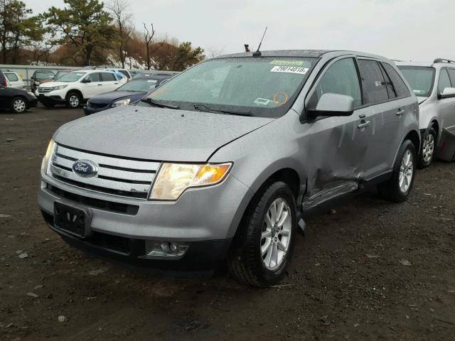 2FMDK48C47BA26087 - 2007 FORD EDGE SEL SILVER photo 2