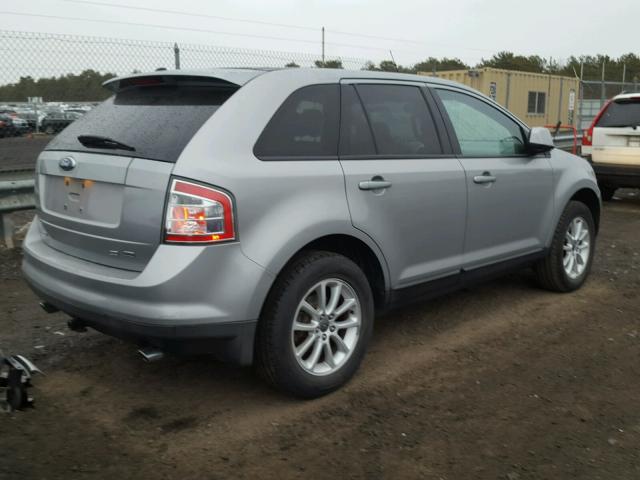 2FMDK48C47BA26087 - 2007 FORD EDGE SEL SILVER photo 4